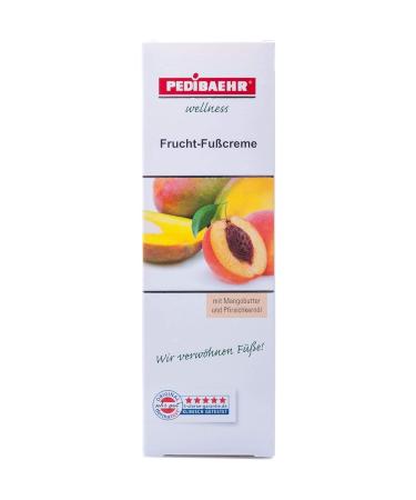 Buy PediBaehr Fruit Foot Balm - Mango Butter & Peach Kernel Oil for All Skin Types - 125ml Foot Care Cream - International Shipping Available - Buy Online on GoSupps.com