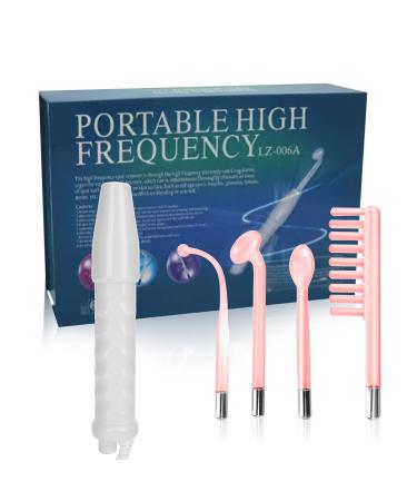 Hf rod high frequency skin tightening devices high frequency rod high frequency devices with 4 neon facial massage devices acne treatment anti -fold anti -folds.