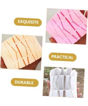 FOMIYES 3 Triangle Puff Portable Facial Face Sponge for Makeup Triangle Sponges for Makeup Beauty Powder Puffs Blending Sponge Loose Powder Puff Hydrophilic Polyurethane Cream Matcha Girl - Buy Online on GoSupps.com