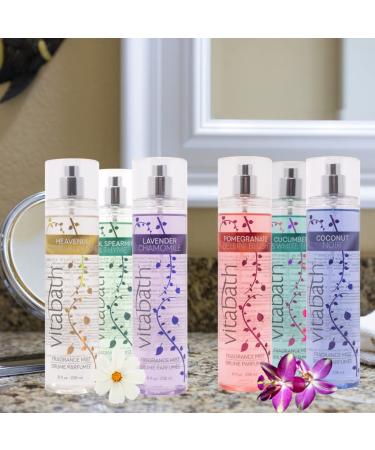 Vitabath Fragrance Mist Heavenly Coconut Creme 8 Fluid Ounce Heavenly Coconut Creme 8 Fl Oz (Pack of 1) - Buy Online on GoSupps.com