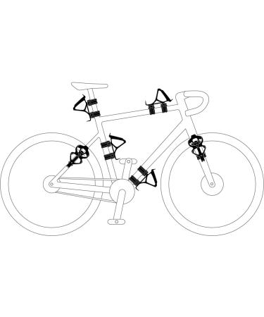 ZEFAL Gizmo Universal Mounting System for Bicycle Bottle Cage - Black | Shop Durable & Versatile Bike Accessories Online - Buy Online on GoSupps.com