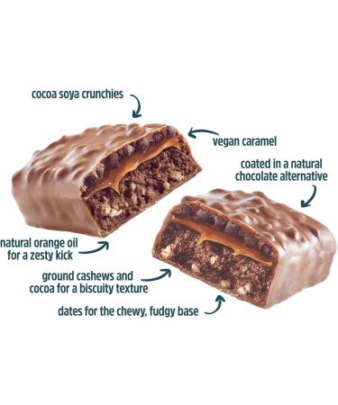 TREK Chocolate Orange Protein Power Bar 55g x 16 - Plant Based, Gluten Free, Vegan Snack - Buy Online on GoSupps.com