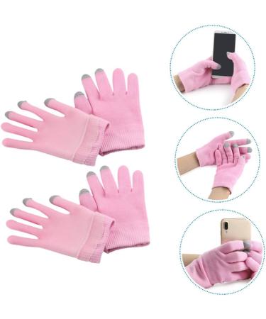 minkissy 2 Pairs Moisturizing Gloves Exfoliating Gloves Touch Screen Hand Gloves Hands Care Mittens Touch Screen Gloves Essential Oil Mittens Moisturiser Moisturizing Cover Polyester Miss - Buy Online on GoSupps.com
