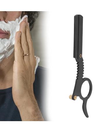 Barber Finger Razor - Straight Edge Razor for Salon & Home Use | Wave Texture & Smooth Surface - Buy Online on GoSupps.com