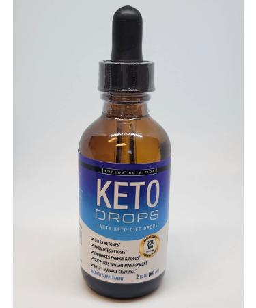Keto Diet Drops Ketogenic Supplement - Premium Formula to Support Ketosis, Better Absorption Liquid, Garcinia Cambogia, for Men & Women Three Bottles