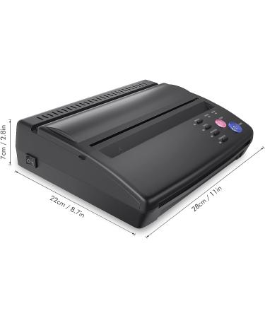 TATELF Tattoo Stencil Machine with 20pcs Transfer Paper - Black | Thermal Copier for Tattoo Artists - Buy Online on GoSupps.com