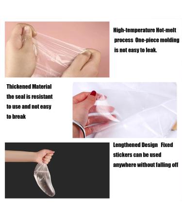 100pcs Disposable Paraffin Bath Liners for Foot Spa Moisturizing - Transparent Plastic Foot Covers for Women & Feet Care - Buy Online on GoSupps.com