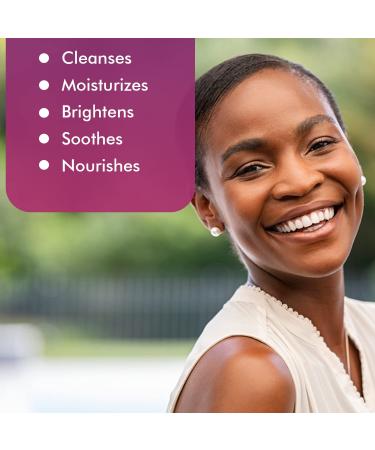 Glowsavy African Black Soap - Natural Exfoliating Bath Soap for Smooth & Hydrated Skin - Deep Cleansing Face, Body, Skin - Vegan & Cruelty-Free - 1 Bar - Buy Online on GoSupps.com