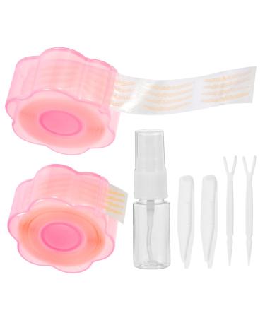 1 Set Lace Double Eyelid Sticker Lifting Belt Eye Lift Strips Makeup Supplies Invisible Tool 5.3x5.3cm As Shown 1