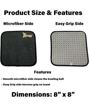 bowlingball.com Track Easy Grip Microfiber Shammy Bowling Towel - Buy Online on GoSupps.com