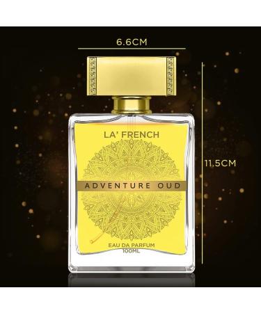 DJ Adventure Oud Parfum Intense Perfume for Men & Women 100ml Eau De Parfum Arabic & French Fragrance Notes with Oud Amber Musk Patchouli Bergamot & Cardamom Long Lasting Fragrance Scent - Buy Online on GoSupps.com