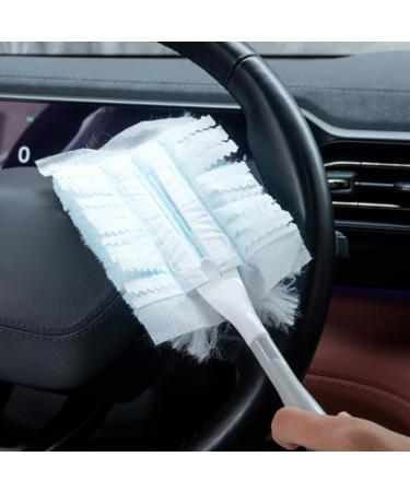 dusters for Cleaning Heads Fluffy Duster Refill Disposable Duster Refill Hand Duster Refill Replacement Duster Head with 20 Refills for Cleaning - Buy Online on GoSupps.com