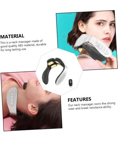 Partykindom Neck Massage Device Set - Electric Massage Strap & Globe - Deep Tissue Neck Pad for Office & Home - Durable ABS - Relaxation & LongeVity - Buy Online on GoSupps.com