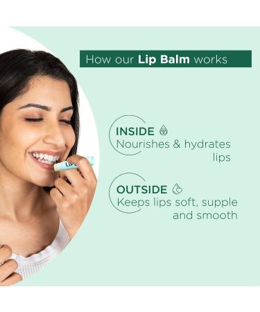 Bella Vita Organic Lip Balm 2 Pack - Hydrate & Protect Dry Lips | Unisex Pre Smoke & Pre Lipstick Balm | 7 gm Each - Buy Online on GoSupps.com