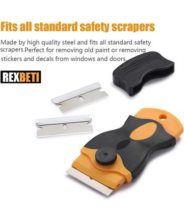 REXBETI 1400PCS Single Edge Razor Blades  Industrial Razor Blades  Box Cutter Replacement Blades  Glass Scraper Razor Blades 1400pcs blades - Buy Online on GoSupps.com