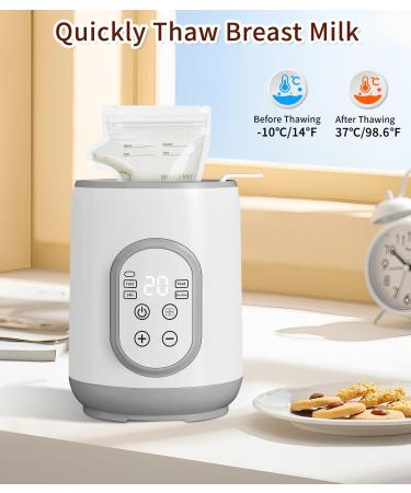 Bixury 8 in 1 Quick Electric Bottle Warmer Multifunctional 220V 50W Defrosting Heater Small Pots with Intelligent Temperature - Buy Online on GoSupps.com
