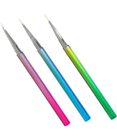 Liner Brushes - Professional Brushes | Brush for Long Thin Details Fine Drawing Liner Brush Polish Painting 7/9/11mm - Buy Online on GoSupps.com