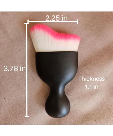 Super Soft Nova Pink Kabuki Brush - Premium Quality Makeup Tool for Flawless Application | International Shipping Available - Buy Online on GoSupps.com