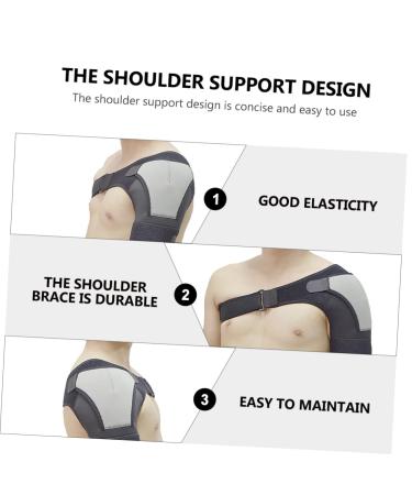 Mobestech Shoulder Pads - Breathable Adjustable Shoulder Strap & Brace for Injuries Posture Support Fitness & Recovery - Buy Online on GoSupps.com