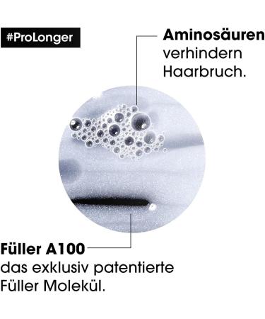 L'Or al LOr al Serie Expert Pro Longer Mask 250ml & LOr al Professionnel Strengthening hair shampoo for long and thin hair with Filler A100 & amino acids Serie Expert Pro Longer Shampoo 300 ml - Buy Online on GoSupps.com