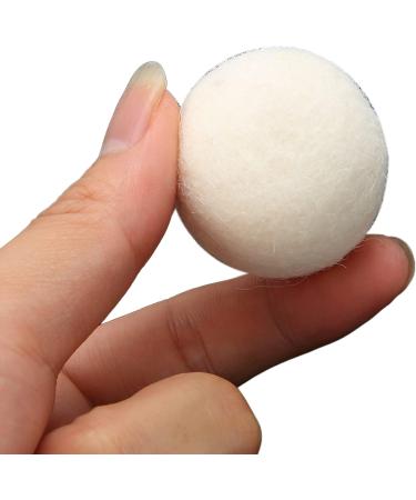 Dekaim 6pcs Wool Drying Balls Reusable Static Reduction Time Saving Skin Friendly Softener Ball for Clothes(3CM) - Buy Online on GoSupps.com