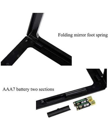 Rectangular Extra Large LED Handheld Magnifying Glass with Light-3X Lens Lightweight Illuminated Reading Magnifier for Kid Seniors Macular Degeneration Jewellery Antique Gift Friendly32 - Buy Online on GoSupps.com