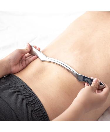 Allshow Gua Sha Scraping Massage Tool | IASTM Long Bar for Large Muscles | Soft Tissue Mobilization Tool - 34.3 cm - Buy Online on GoSupps.com