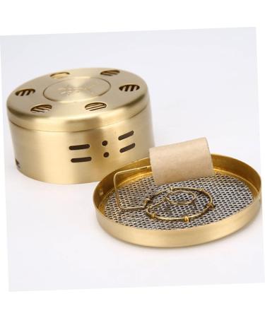 Homsfou Moxibustion Heat Holder Set - Portable Burner Metal Clips & Square Register Bundles - AI-Box Size 2 - Brown - International Shipping Available - Buy Online on GoSupps.com