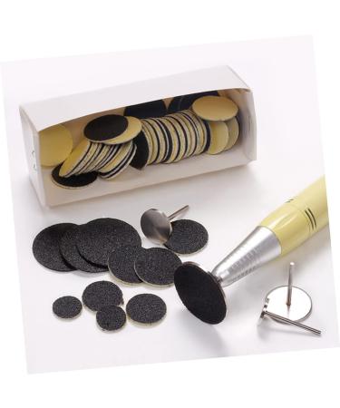 FRCOLOR 5 Sets Nail Polishing Sheets Remover Tool Sandpaper Foot Sandpaper Discs Self Adhesive Sandpaper Disc Pedicure Sandpaper Disc Fine Grit Remover Nail Bit Sand Sheet Refill Electric - Buy Online on GoSupps.com