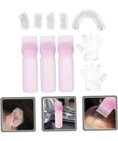 MAGICLULU 1 Set Washbasin Hair Dye Accessories Ear Cover for Hair Dye Hair Coloring Kit DIY Hair Dye Tools Hair Oil Applicator Hair Applicator Tool Clear Gloves Portable Pink Plastic 6.9x4.8cm Pink - Buy Online on GoSupps.com