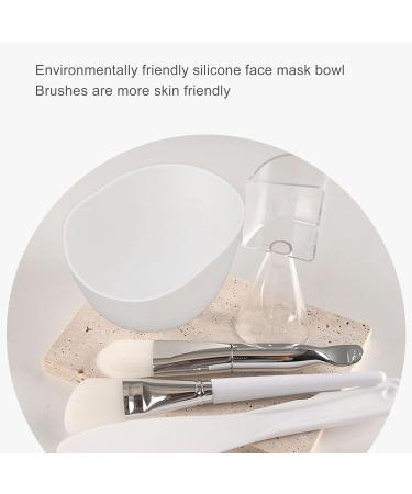Naroote Facial Kit - Portable Spa Tool Set with Mixing Bowl Spatula & Soft Brushes for DIY Masks - International Shipping Available - Buy Online on GoSupps.com
