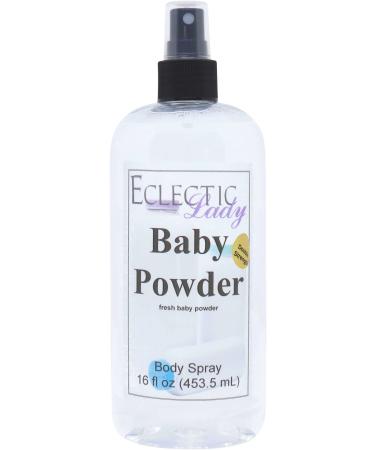 Body Spray for Women (Double Strength) 16 Oz Baby Powder Mist with Clean Light & Gentle Fragrance Long Lasting Perfume with Comforting Scent for Men & Women Cologne with Soft Subtle Aroma For