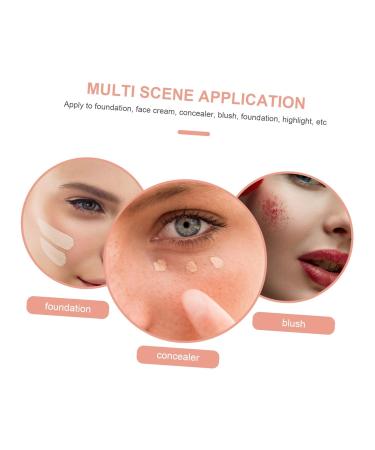 POPETPOP 3 Sets Travel Makeup Brushes - Professional Cosmetic Brush Kit with Eye Patches for Women | Perfect for On-the-Go Makeup | Pink Aluminum Tube - Buy Online on GoSupps.com