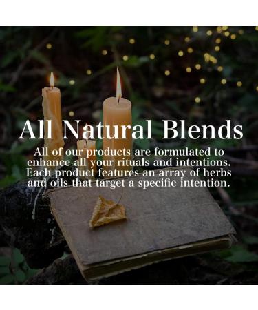 Abundance Intention Ritual Set | 100% Natural Soy Candle, Intention Oil & Bath Salts | Prosperity, Success, Good Fortune Rituals | Wiccan, Pagan, Metaphysical, Spiritual - Buy Online on GoSupps.com