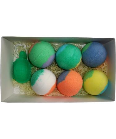 Kids Bath Bombs with A Surprise Ninja Toy Inside & Turtle SOAP ON The Rope Colored XL Bath Bombs Kid Safe Designed for Boys with Organic Essential Oils - Buy Online on GoSupps.com