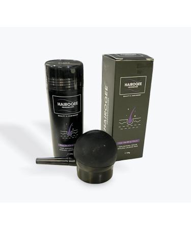 Natural Hair Fibers - 28g - Hair Powder Densifying Powder Volume Powder Hair Building fibers based on keratin Black - Buy Online on GoSupps.com