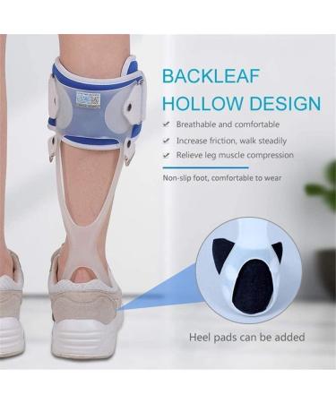 Adjustable Ankle Foot Orthosis for Drop Foot - Support & Stabilizer for Dorsiflexion - Large Left Color - Buy Online on GoSupps.com