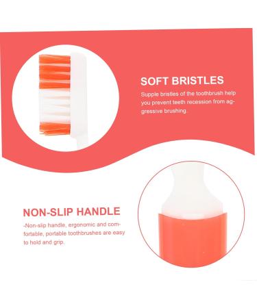 Minkissy 8 Pack Soft Manual Toothbrush Set - Organic Travel Toothbrushes for Household & Maternity Care - Buy Online on GoSupps.com