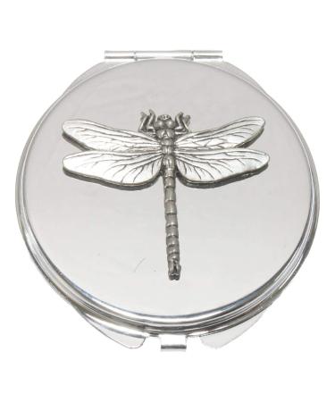 Dragonfly Compact Mirror Handbag Gift With Free Engraving 110