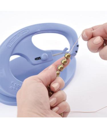 Beadalon Knot-A-Bead Tool in Blue - Easy Beading Knotting Tool - Buy Online on GoSupps.com