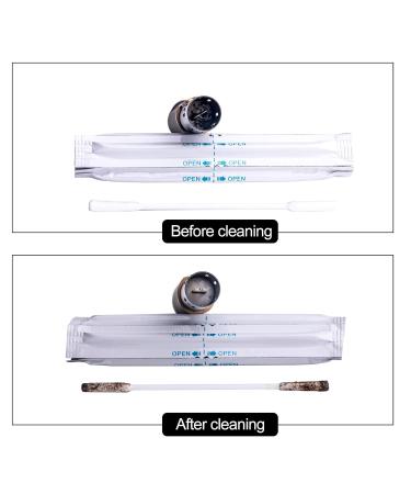 Buy Upgraded Hest 100pcs Cleaning Swabs for IQOS | Double-Ended Cotton Swabs Individually Sealed | Ideal for Furniture & Electronics Cleaning - Buy Online on GoSupps.com