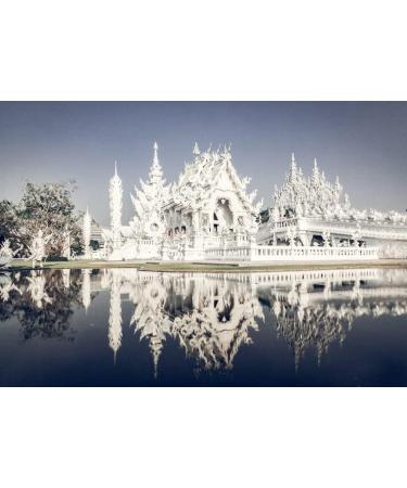 Lais Puzzle Wat Rong Khun The famous White Temple in Chiang Rai Thailand 1000 pieces - Buy Online on GoSupps.com