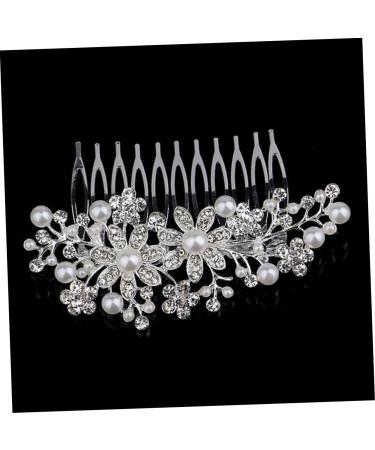 DOITOOL Women Hair Clip Hair Clip Hair Pin Hair Barrettes Flower Hair Comb Women Hair Accessories Hair Comb Women Headgear Bride Earth Tones Women Hair Comb - Buy Online on GoSupps.com