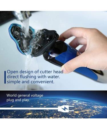 Buy Waterproof Rechargeable Electric Shaver | Wet & Dry Cordless | IPX6 - Fast International Shipping - Buy Online on GoSupps.com