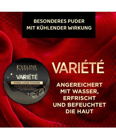 Eveline Cosmetics Refreshing Loose Powder Variety with Anti-Aging Complex Moisturizing and Refreshing Water-Based Formula 5 g - Buy Online on GoSupps.com
