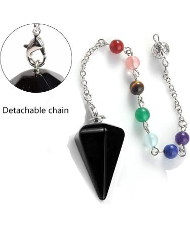 Tiger Eye Healing Crystal Pendulum for Chakra Balance and Divination - Buy Online on GoSupps.com