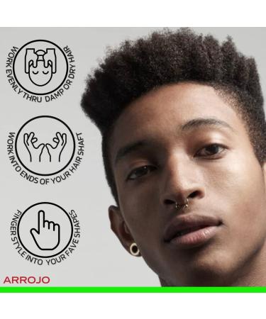ARROJO Texture Hair Paste - Matte Finish Styling for Men & Women | Mid-Hold Molding Paste with Vitamin B5 & Oat Proteins - 1.7 Fl Oz - Buy Online on GoSupps.com