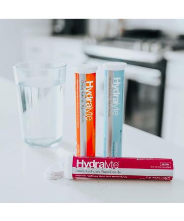 HydraLyte Electrolyte Tablets - Variety Flavoured Electrolytes Low Sugar Electrolytes Formulated to Accelerate Hydration Post Workout Travel Essential - Safe Hydration for All Ages (60 Count) Variety 60 count (Pack of 1) - Buy Online on GoSupps.com