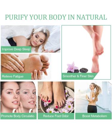 60 Ginger Foot Pads: Better Sleep & Anti-Stress Relief | Premium Natural Ingredients for Foot & Body Care - Buy Online on GoSupps.com