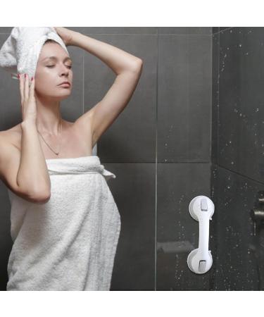 Shower Handle 12 Inch Suction Cup Handle | Bathroom Shower Handle with Strong Hold Suction Cup Bath Handle Grab for Elderly Disabled Single Attribute - Buy Online on GoSupps.com